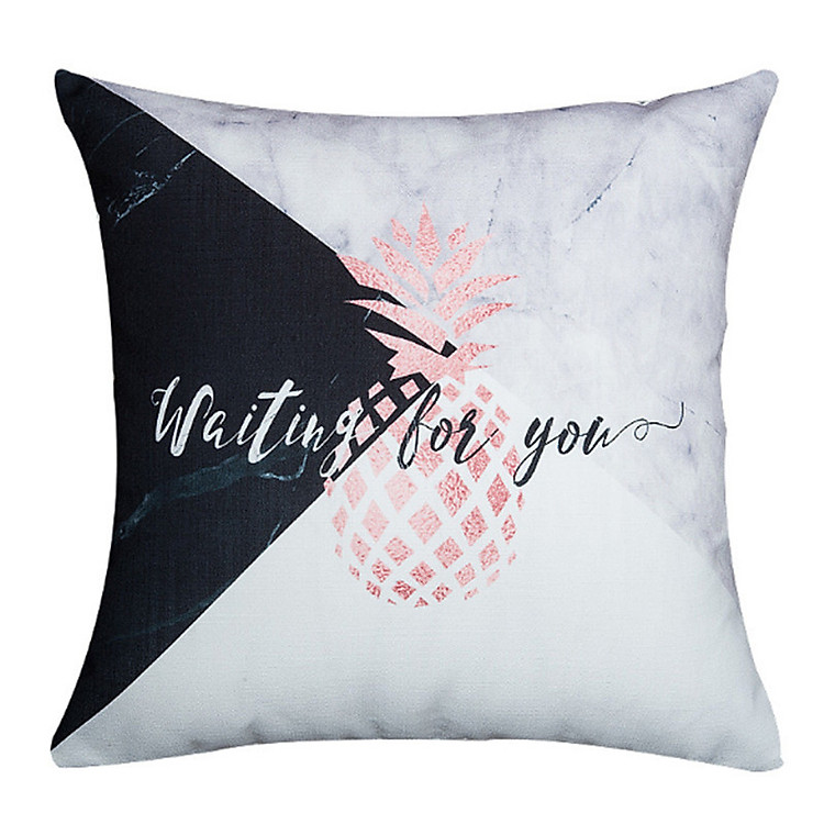 Gối Sofa Họa Vân Đá Hiện Đại - Gối Tựa Lưng Sofa Decor Phòng Khách, Khách Sạn Hiện Đại - Vải Bố Cao Cấp - Kích Thước 45X45cm