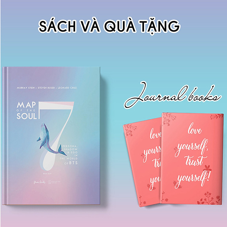 Sách Map Of The Soul:7 - Persona, Shadow & Ego In The World Of BTS – Bìa Cứng (Tặng Kèm Sổ Tay)
