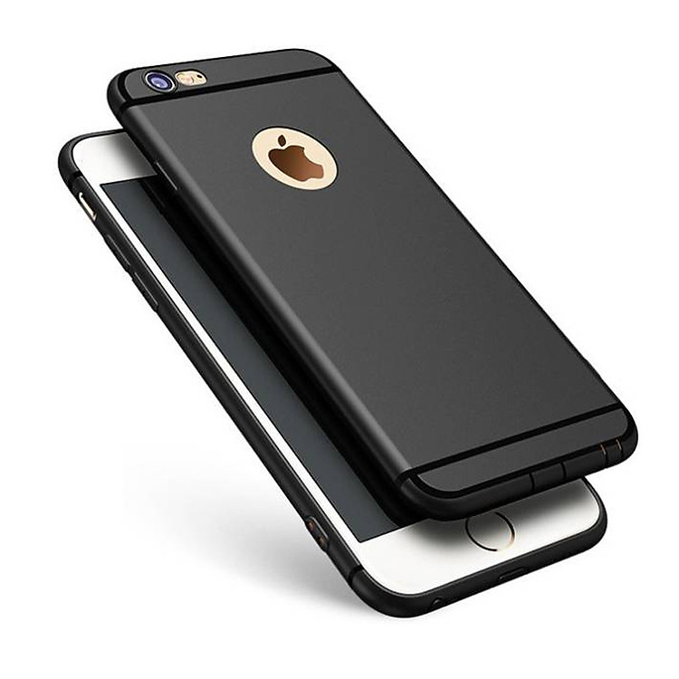 Ốp lưng cao cấp Iphone 6 6S đen sang chảnh - Hàng Chính Hãng