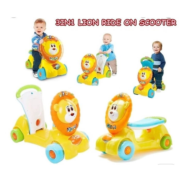 Xe tập đi 3 trong 1 Winfun 0855 Chính hãng Ưu đãi - Hình ảnh 3