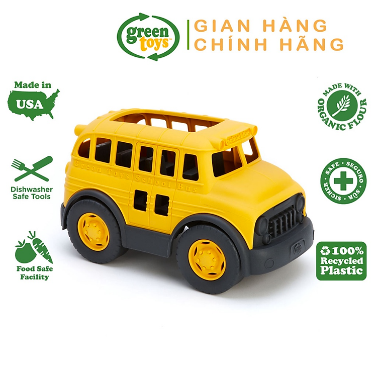 Đồ Chơi Xe Bus Xanh Cho Bé Chính hãng Giá tốt