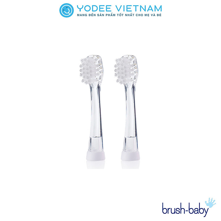 Tham Khảo tại ConCung: Bộ 2 đầu bàn chải Brush-Baby cho BabySonic , nhận ngay nhiều Ưu đãi