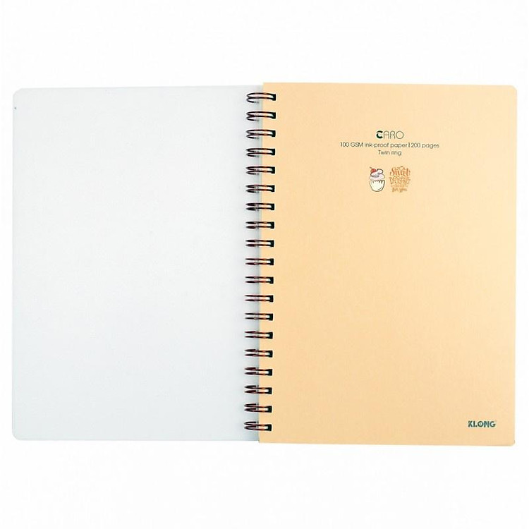 Vở Caro Lò Xo KLONG B5 (200 trang) - Ảnh 4