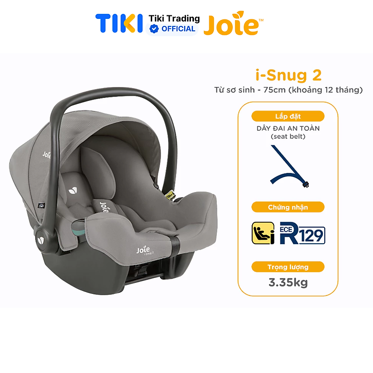 Mua Ghế ngồi ôtô Joie i-Snug 2 Pebble Chính hãng Ưu đãi