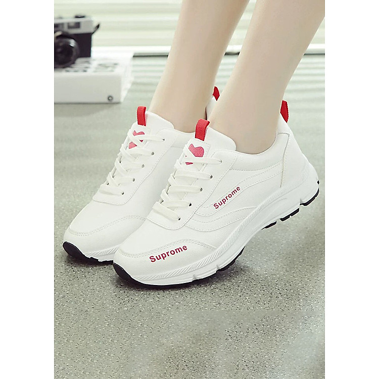 Giày Sneaker Nữ Đế Cao Chống Trơn Hapu