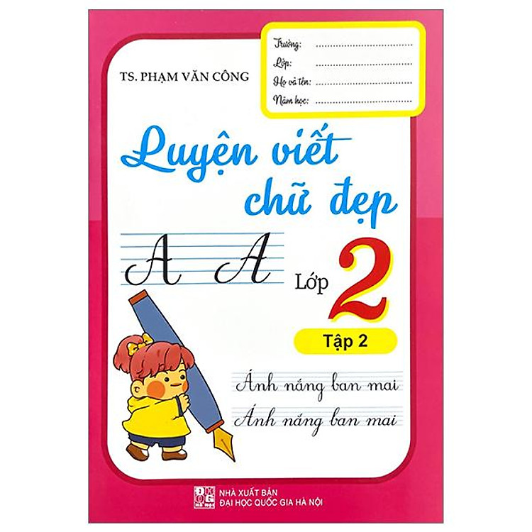 Luyện Viết Chữ Đẹp 2 – Tập 2