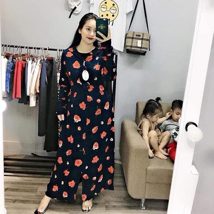 Áo Chống Nắng Toàn Thân 2 Lớp Vải Lanh Nhật ( mềm, nhẹ, mát) CN07