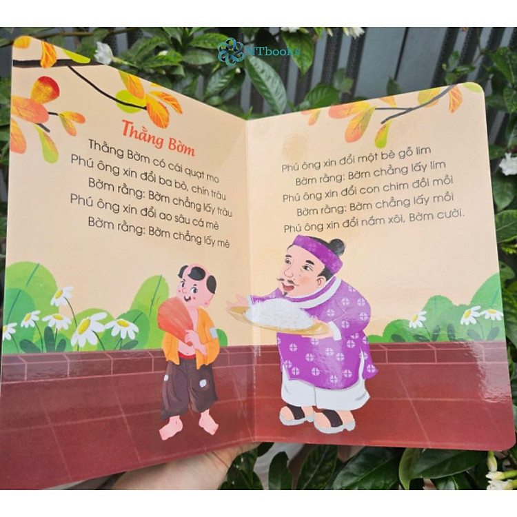 Combo 3 Cuốn Sách Thơ, Truyện, Đồng Dao Cho Bé Học Nói - Phát triển IQ, EQ - Ảnh 4