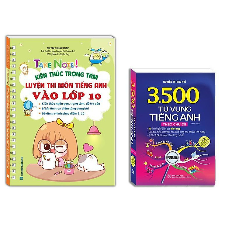 Take Note – Kiến Thức Luyện Thi Môn Tiếng Anh Vào Lớp 10