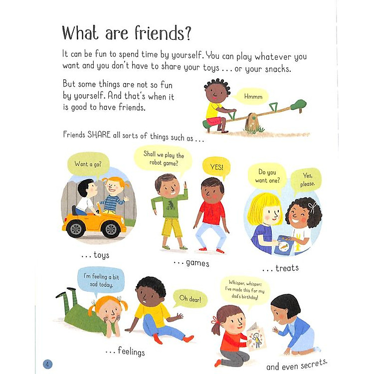 Thiếu Nhi Tiếng Anh: All About Friends - Ảnh 2