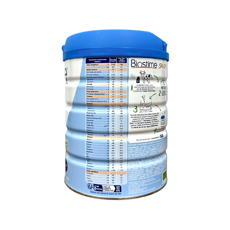 Sữa Bò Organic Biostime Số 1 800g - Hình ảnh 2