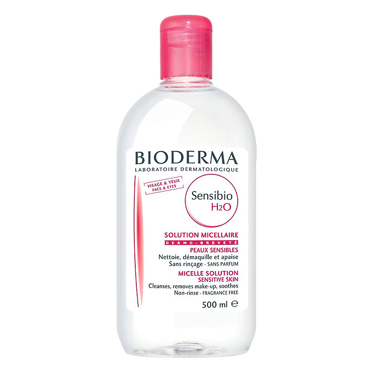 Nước Tẩy Trang Bioderma Hồng Dành Cho Da Nhạy Cảm