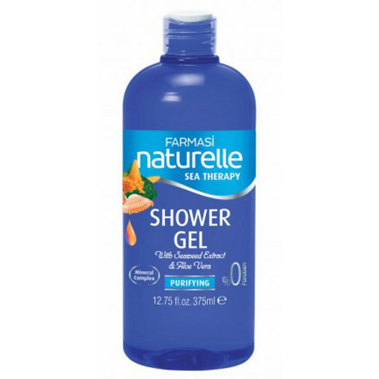 Gel Tắm Làm Sạch Da Và Dưỡng Ẩm Chiết Xuất Rong Biển Farmasi - 1923SHO03 (375ml)