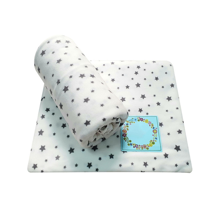 Mền nỉ cotton Ngôi Sao 2m x 1m6
