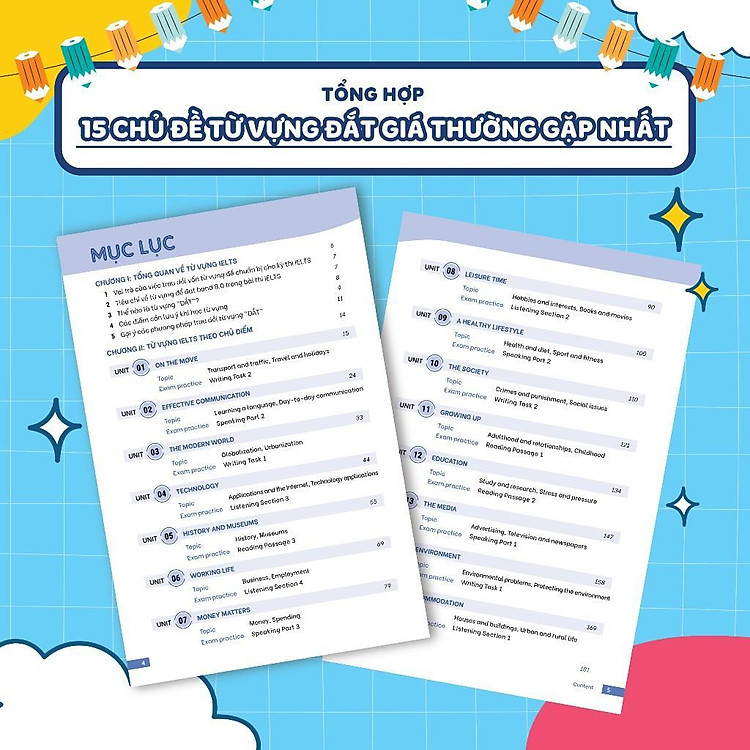 Từ Vựng IELTS 8.0 - Từ Vựng Đắt Để Đạt Điểm Cao 4 Kỹ Năng - Ảnh 4