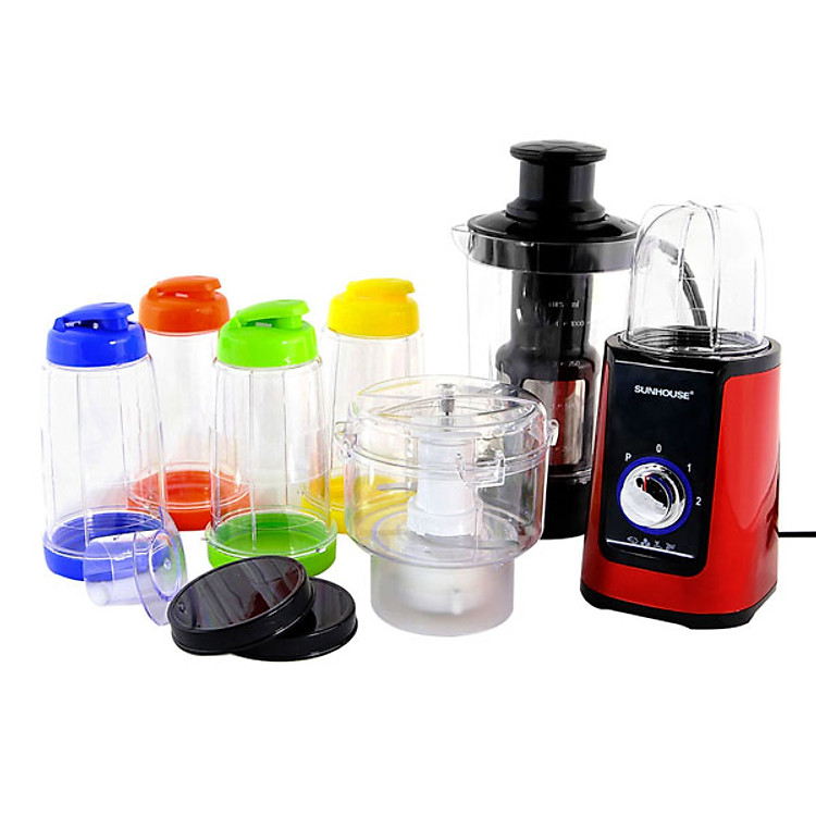 Máy Xay Sinh Tố Đa Năng Sunhouse SHD5328R - Đỏ - Hàng chính hãng