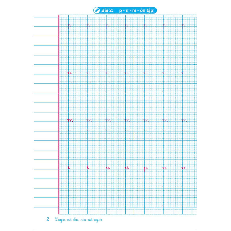 Vở Luyện Viết Chữ Thường, Chữ Hoa, Hạ Cỡ Chữ 1 Ô Li (Đặng T. Dung) - Ảnh 4