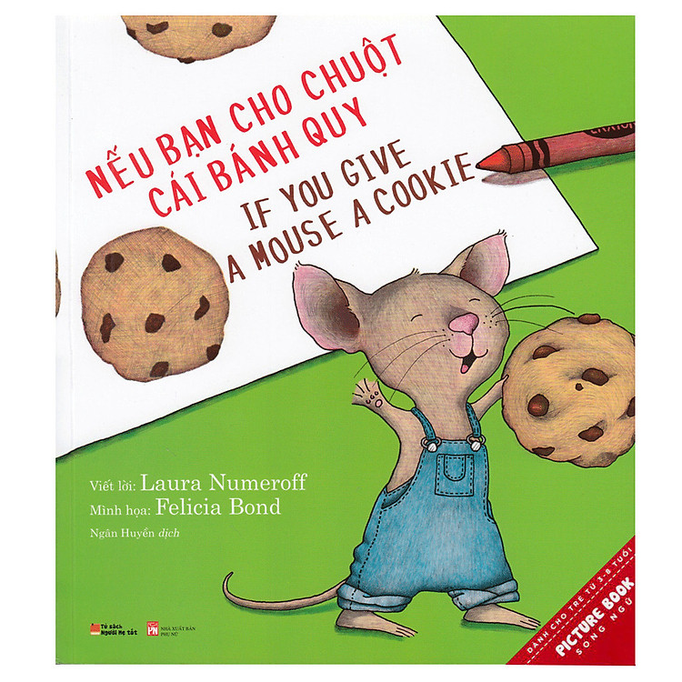 Sách Nếu Bạn Cho Chuột Cái Bánh Quy (If You Give A Mouse A Cookie…)