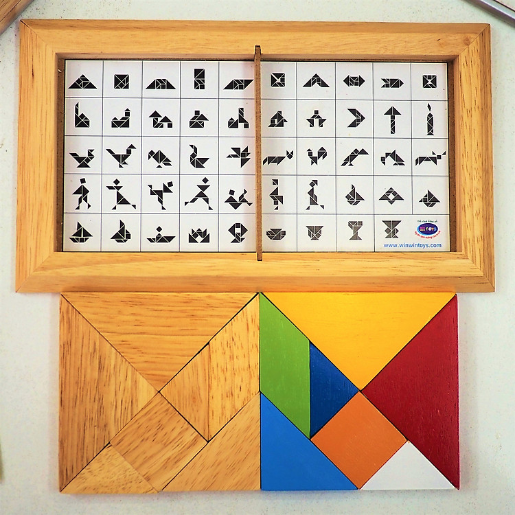 Tangram Đôi Winwin Toys cho Bé Chính hãng Giá rẻ