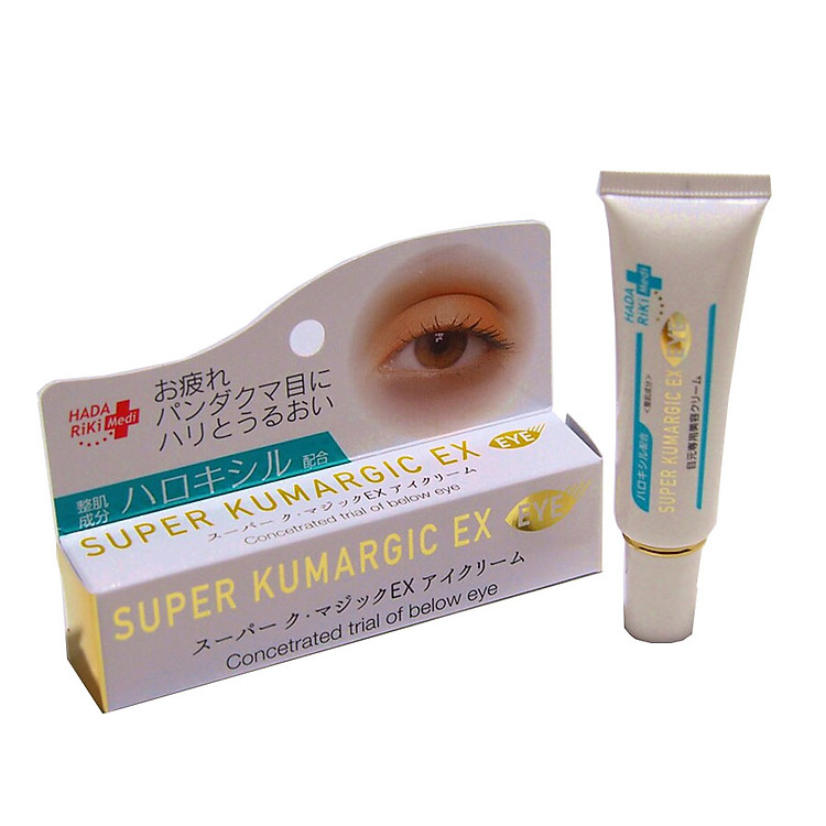Kem Hỗ Trợ Trị Thâm, Chống Nhăn, Chống Bọng Mắt SUPER KUMARGIC EX Nhật Bản (20g)