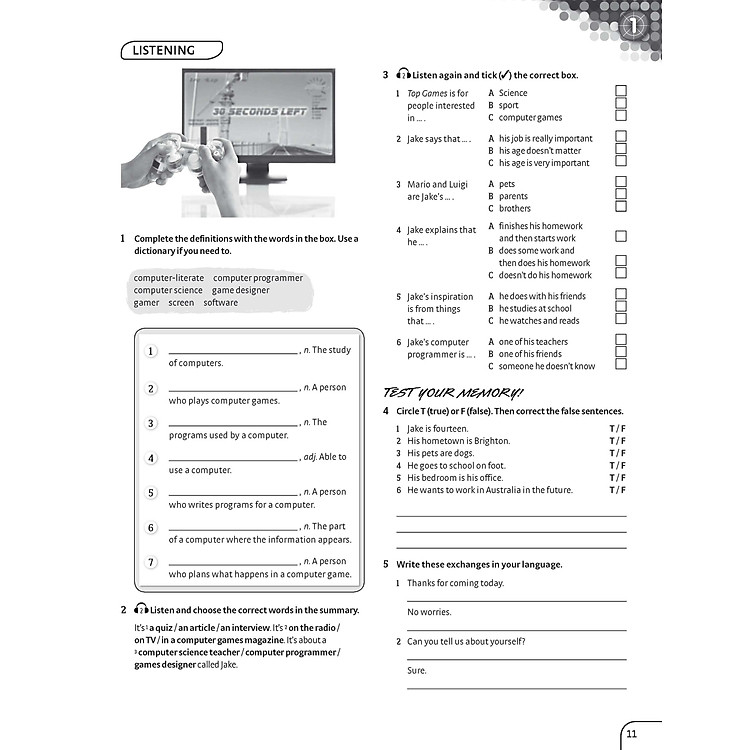 Achievers A2 Workbook - Ảnh 5