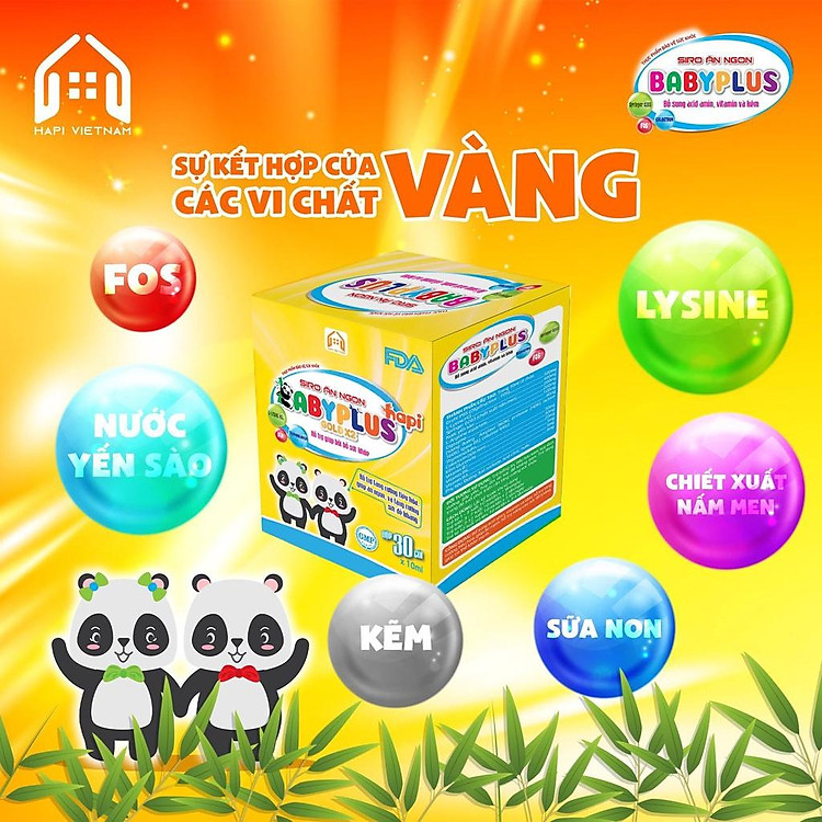 Mua Siro Ăn Ngon BABYPLUS Hapi Tăng Cân Chính hãng Tiết kiệm - Hình ảnh 2
