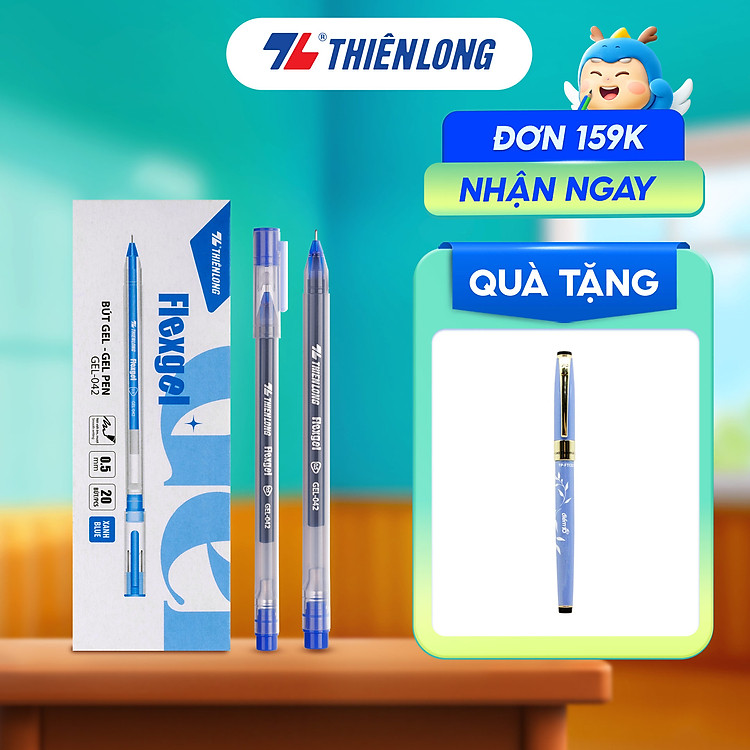 Bộ Bút Gel Thiên Long GEL-042 (5 chiếc)