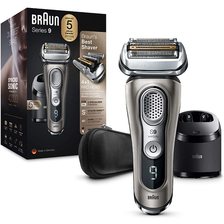 MÁY CẠO RÂU BRAUN SERIES 9 9385CC Hàng Chính Hãng