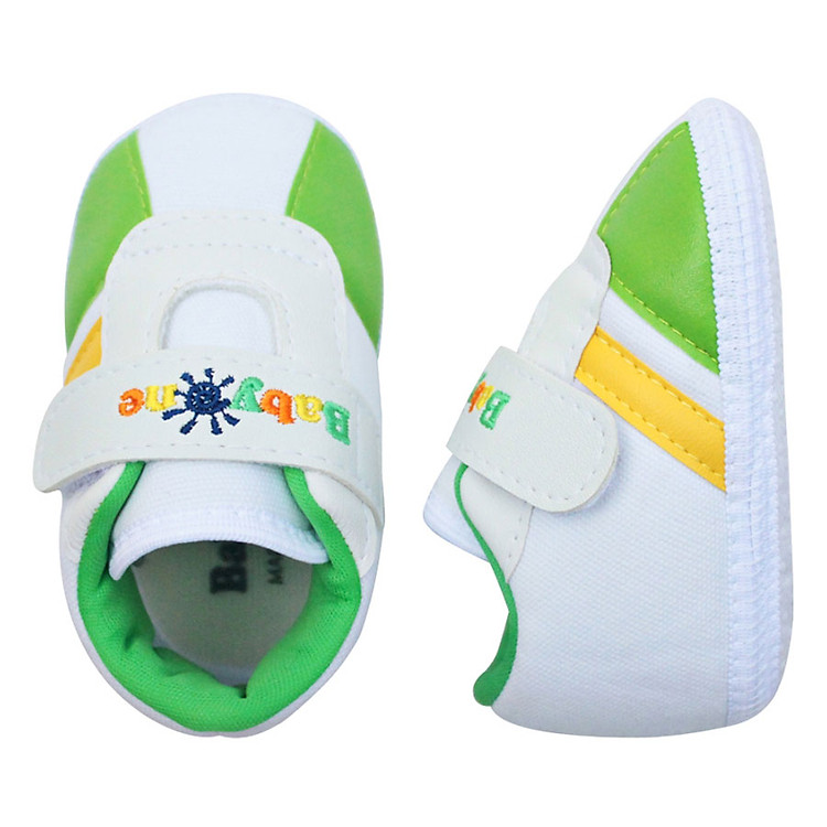 Giày Tập Đi Bé Trai BabyOne Hello B&B SS0819 - Xanh Lá