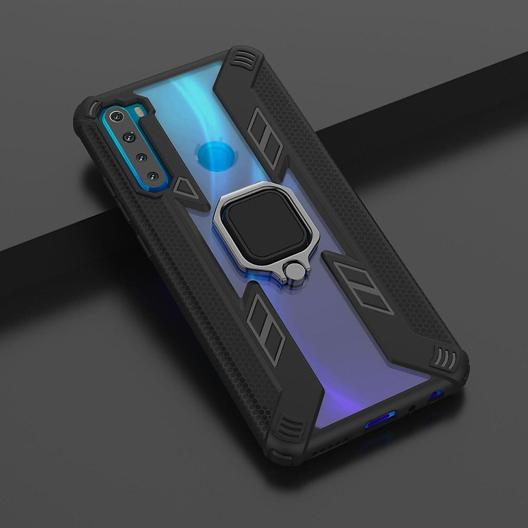 Ốp lưng cho Xiaomi Redmi Note 8 IRING TRONG SUỐT Nhựa PC cứng viền dẻo chống sốc