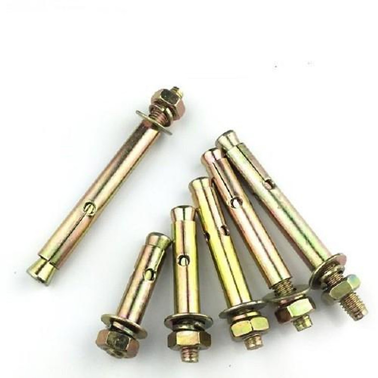 100 nở sắt phi 10 phi 12, bu lông nở sắt, tắc kê sắt