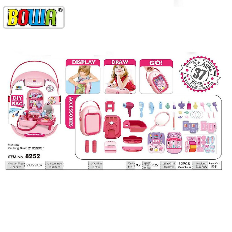 Đồ Chơi Trang Điểm Cho Bé Gái Chính hãng Ưu đãi - Hình ảnh 3