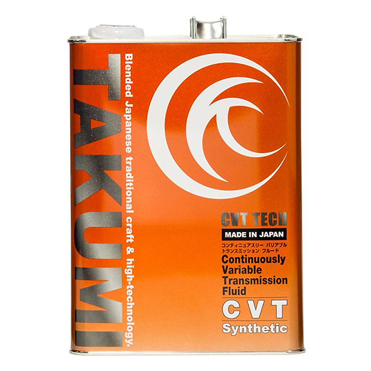 Dầu hợp số tự động vô cấp CVT (Continueos Variable Transmission) TAKUMI MOTOR OIL (4 kg)