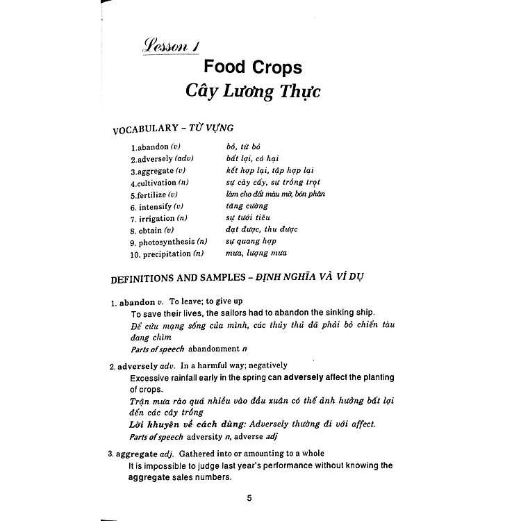 400 Từ Vựng Thiết Yếu Cho Người Thi TOEFL - Ảnh 4