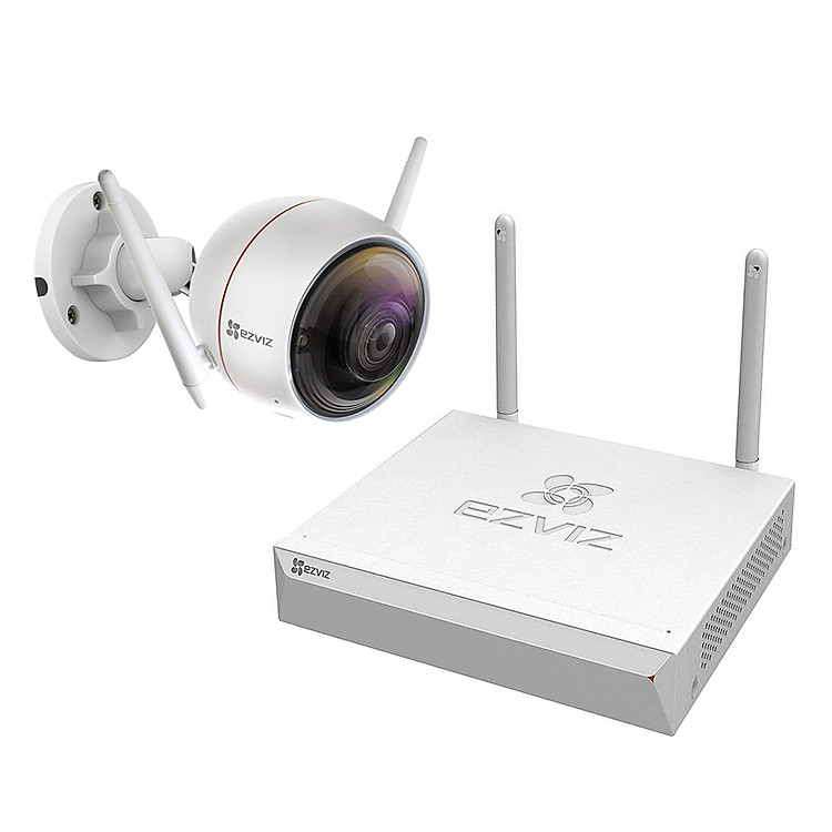Bộ Đầu Ghi Hình IP Wifi Ezviz Và 4 Camera IP Wifi Full HD – Hàng Chính Hãng