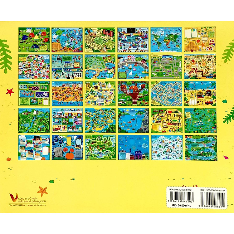 Cuốn Sách Khổng Lồ Về Trò Chơi Tư Duy - Holiday Activity Pad (Tái Bản 2023) - Ảnh 6