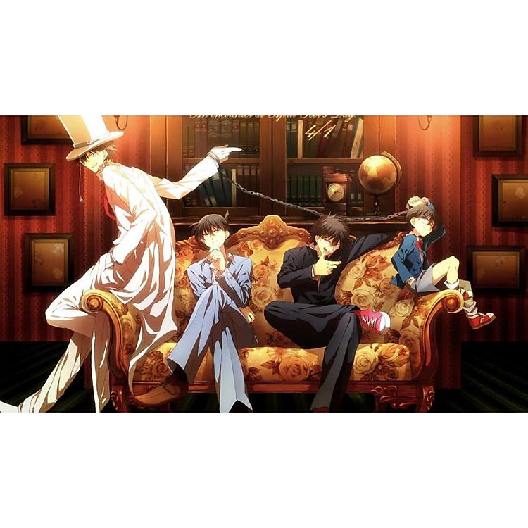 Tranh ghép hình 1000 mảnh gỗ - tranh xếp hình Conan