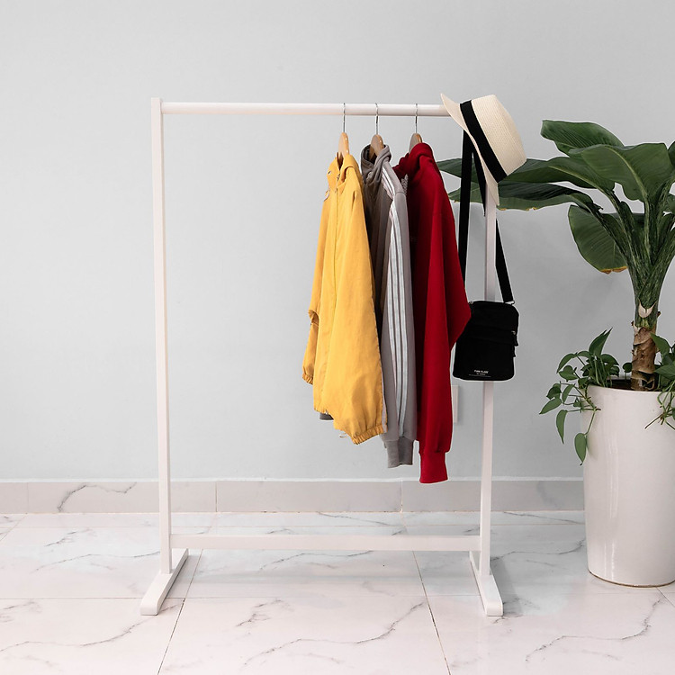 GIÁ TREO QUẦN ÁO THANH ĐƠN HÀN QUỐC SIZE M - SINGLE HANGER SIZE M
