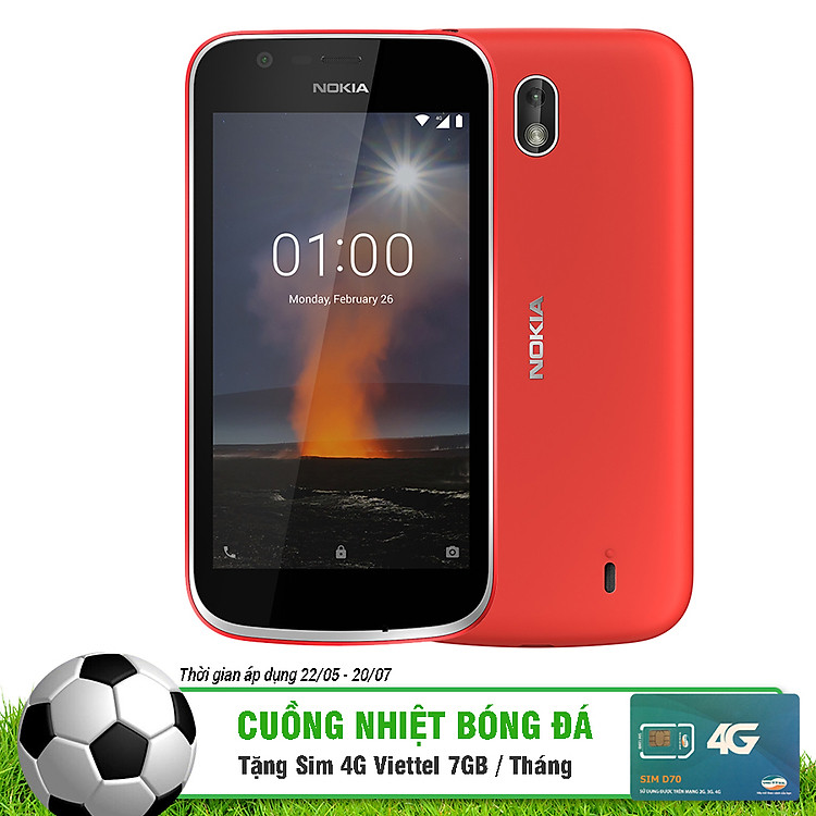 Điện Thoại Nokia 1 - Hàng Chính Hãng