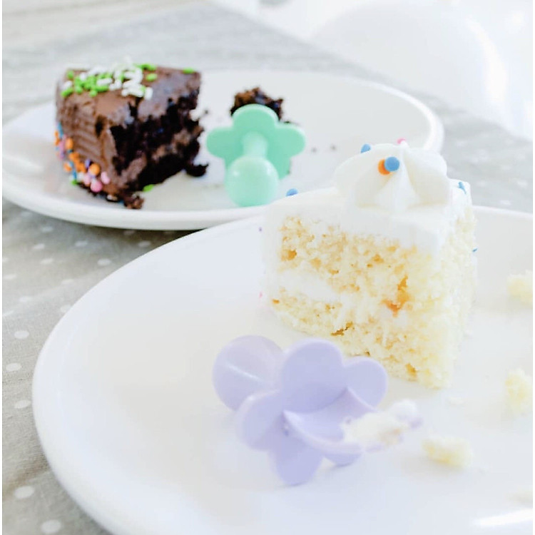 Bộ muỗng nĩa Grabease cho bé - Tím Chính hãng Giá rẻ - Hình ảnh 2