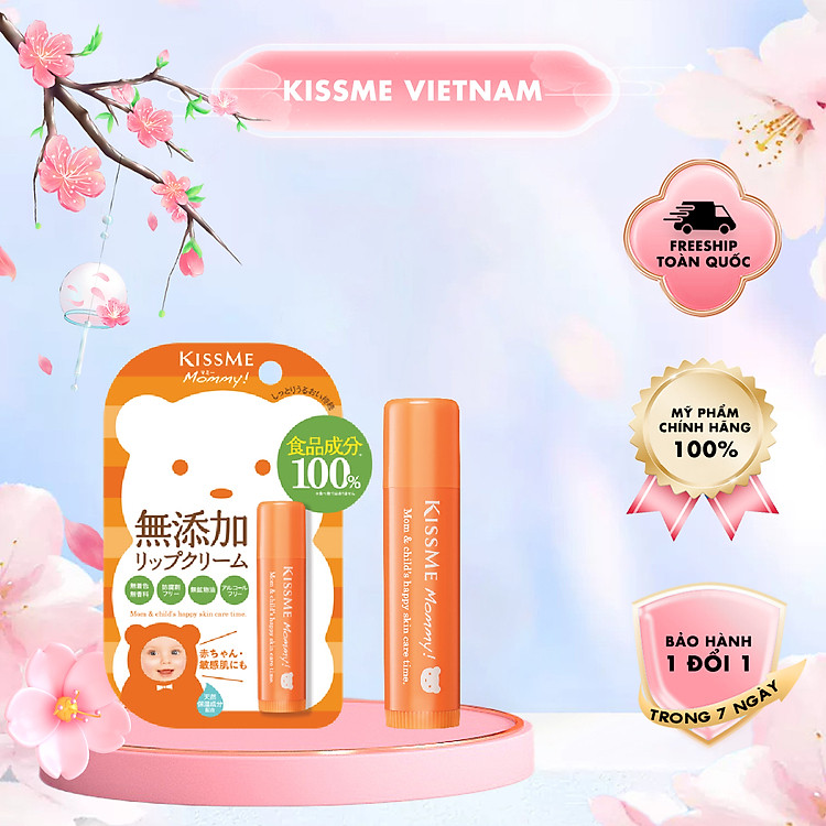 Tham Khảo tại ConCung: Kem Dưỡng Môi Kissme Mommy Cho Bé , nhận ngay nhiều Ưu đãi