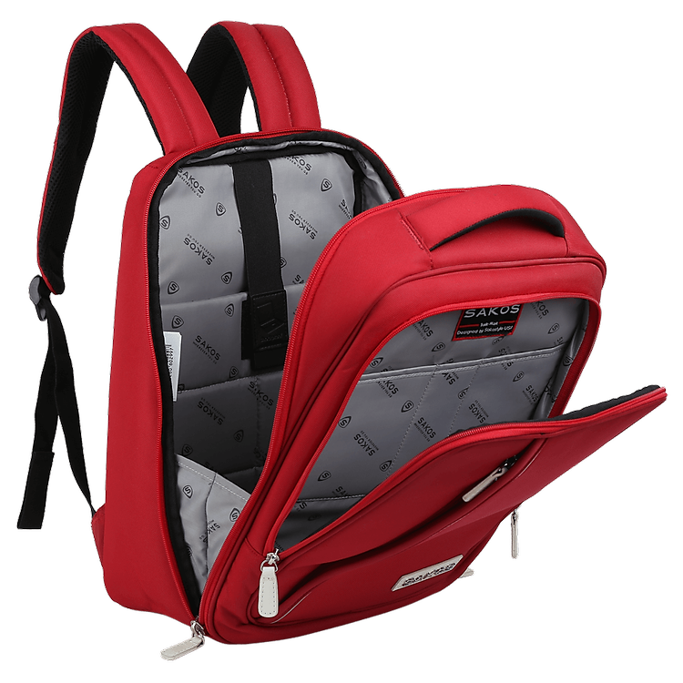 Ba Lô Laptop Zen 14 Inch Sakos SBV121RDNG00 (Màu Đỏ) - Ảnh 6