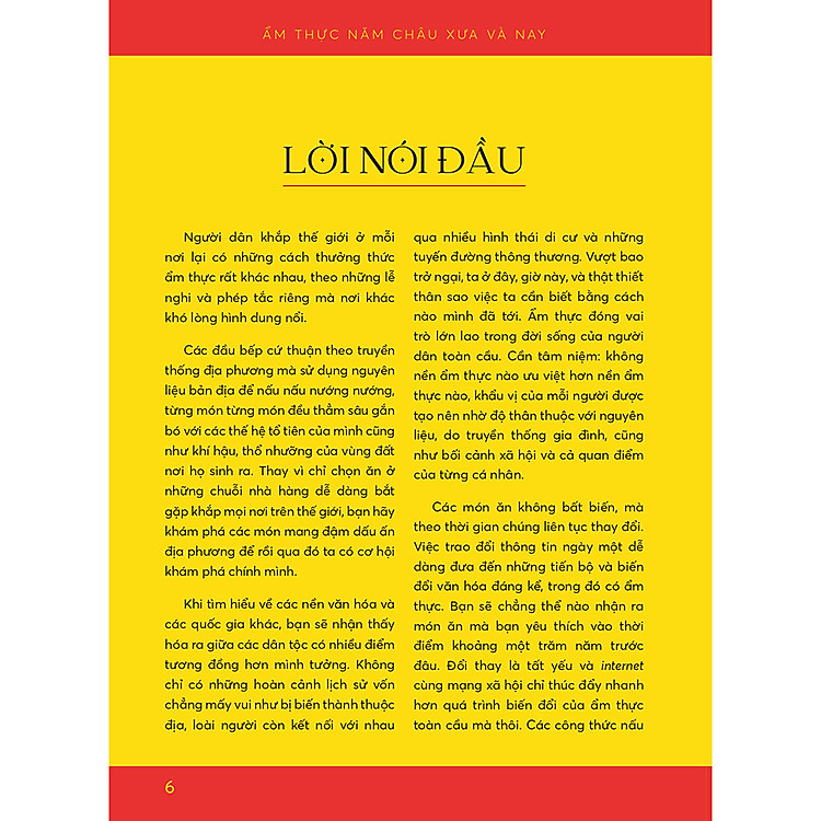 Ẩm Thực Năm Châu Xưa Và Nay - Ảnh 3