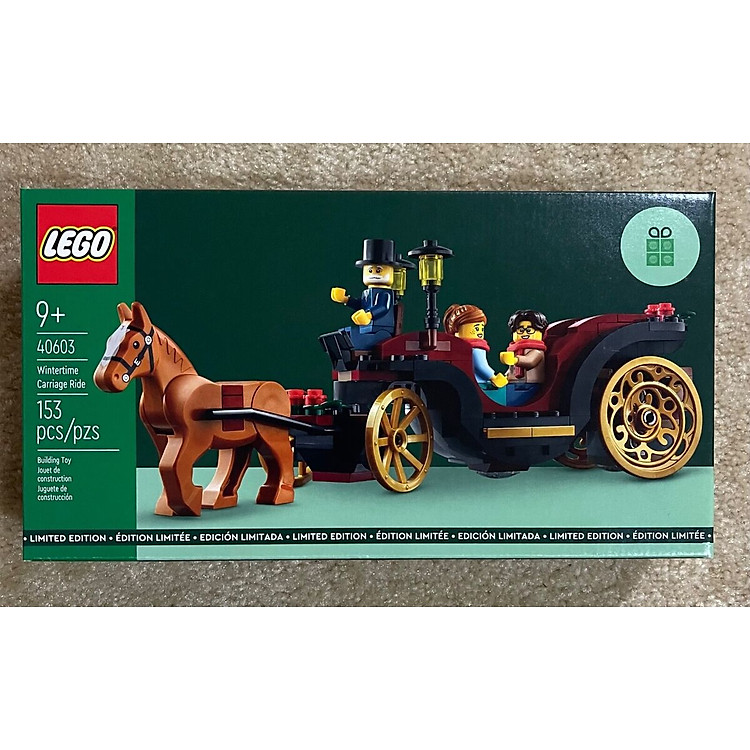 LEGO NOEL 40603 - Chuyến Đi Xe Ngựa Chính hãng Tiết kiệm - Hình ảnh 3