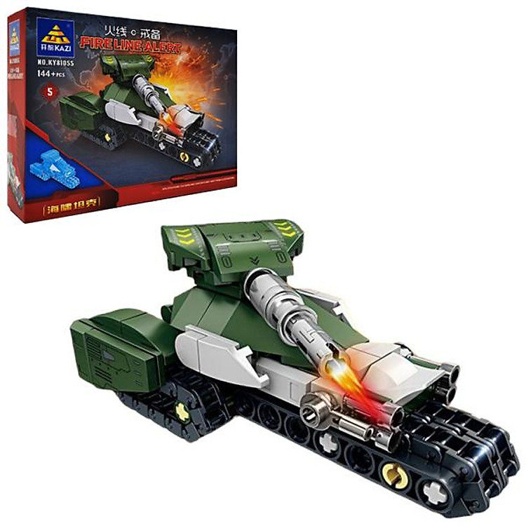 Mua Đồ Chơi Lắp Ráp Xe Tăng Kazi Chính hãng Ưu đãi - Hình ảnh 2