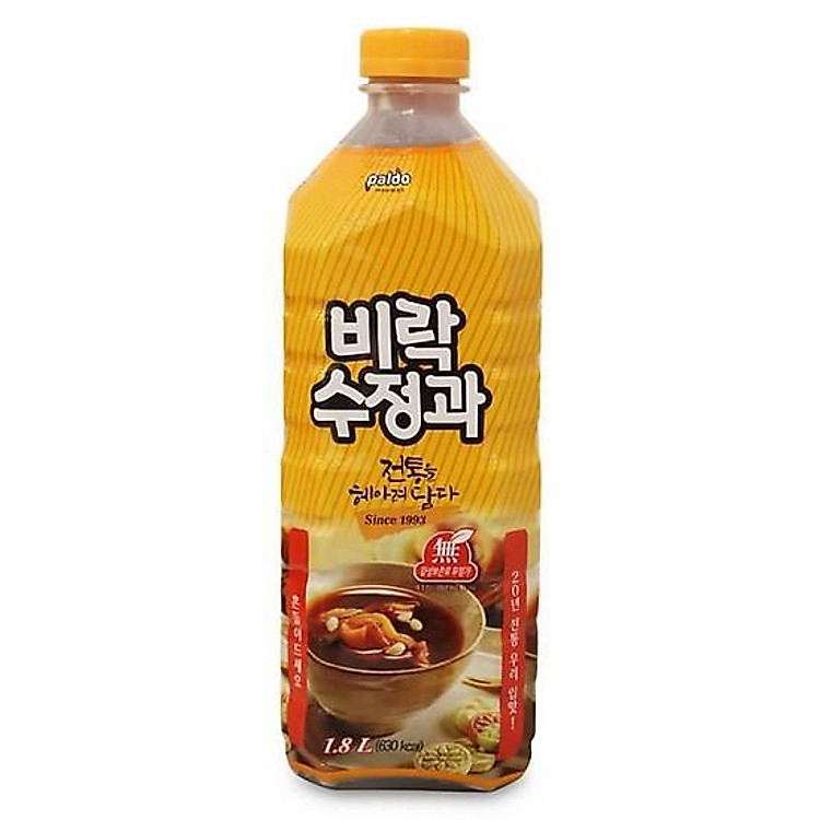 Nước Uống Truyền Thống Paldo Birak Sujeonggwa 1.8 L - Nhập Khẩu Hàn Quốc