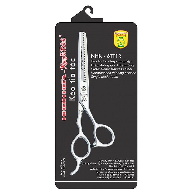Kéo Tỉa Tóc Chuyên Nghiệp Nhơn Hòa NHK-6TT1R - Hàng Chính Hãng