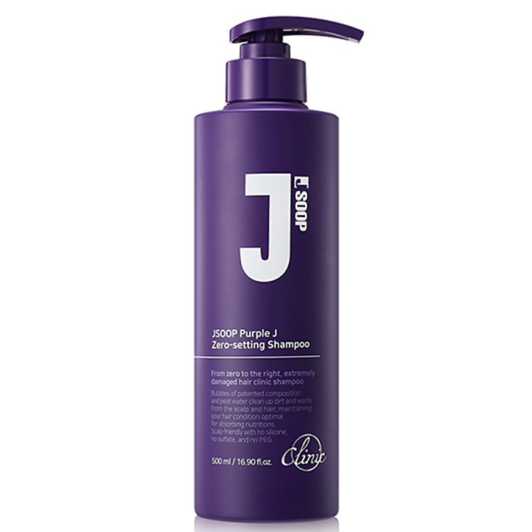 Jsoop Purple J Zero-Setting Shampoo (500ml)