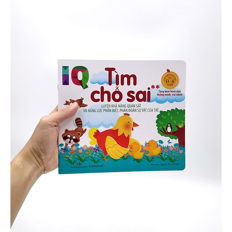 IQ - Tìm Chỗ Sai - Luyện Khả Năng Quan Sát Và Năng Lực Phân Biệt, Phán Đoán Sự Vật Của Trẻ - Ảnh 6