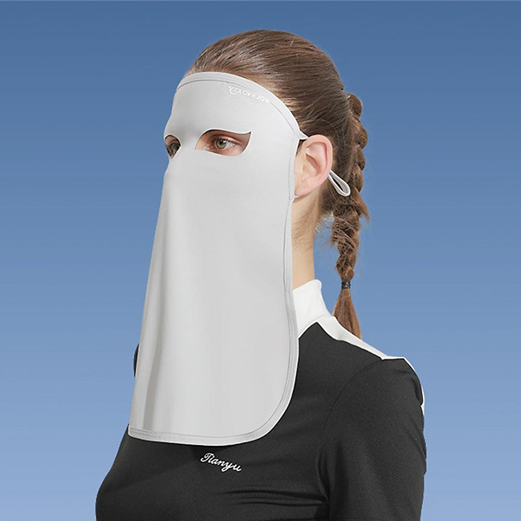 Sunscreen UV Protection Full Face Cover Mask Cycling Scarf For Hiking Riding